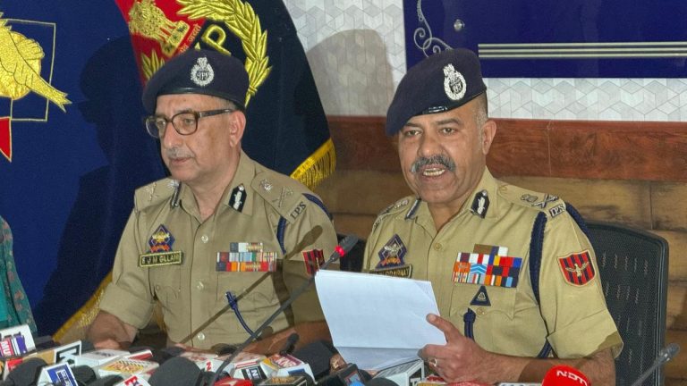 806 locals held, 97 properties attached, 41 demolished in anti-drug drive in J&K in 30 days: DGP Nalin Prabhat- NSP NEWS